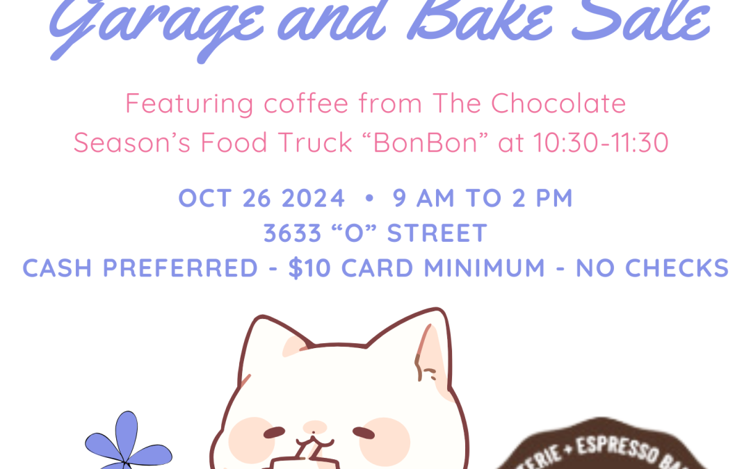 Garage and Bake Sale